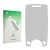 Front side of a product packaging with the brand logo upscreen. Next to it is the corresponding screen protector.