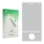 Front side of a product packaging with the brand logo upscreen. Next to it is the corresponding screen protector.