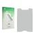 Front side of a product packaging with the brand logo upscreen. Next to it is the corresponding screen protector.