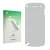 Front side of a product packaging with the brand logo upscreen. Next to it is the corresponding screen protector.