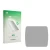Front side of a product packaging with the brand logo upscreen. Next to it is the corresponding screen protector.