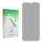 Front side of a product packaging with the brand logo upscreen. Next to it is the corresponding screen protector.
