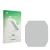 Front side of a product packaging with the brand logo upscreen. Next to it is the corresponding screen protector.