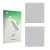 Front side of a product packaging with the brand logo upscreen. Next to it is the corresponding screen protector.