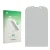 Front side of a product packaging with the brand logo upscreen. Next to it is the corresponding screen protector.