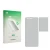 Front side of a product packaging with the brand logo upscreen. Next to it is the corresponding screen protector.