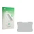Front side of a product packaging with the brand logo upscreen. Next to it is the corresponding screen protector.