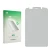 Front side of a product packaging with the brand logo upscreen. Next to it is the corresponding screen protector.