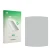 Front side of a product packaging with the brand logo upscreen. Next to it is the corresponding screen protector.