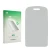 Front side of a product packaging with the brand logo upscreen. Next to it is the corresponding screen protector.