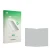 Front side of a product packaging with the brand logo upscreen. Next to it is the corresponding screen protector.