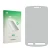 Front side of a product packaging with the brand logo upscreen. Next to it is the corresponding screen protector.