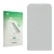 Front side of a product packaging with the brand logo upscreen. Next to it is the corresponding screen protector.