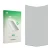 Front side of a product packaging with the brand logo upscreen. Next to it is the corresponding screen protector.