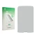 Front side of a product packaging with the brand logo upscreen. Next to it is the corresponding screen protector.