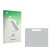 Front side of a product packaging with the brand logo upscreen. Next to it is the corresponding screen protector.