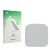 Front side of a product packaging with the brand logo upscreen. Next to it is the corresponding screen protector.