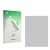 Front side of a product packaging with the brand logo upscreen. Next to it is the corresponding screen protector.