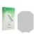 Front side of a product packaging with the brand logo upscreen. Next to it is the corresponding screen protector.