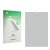 Front side of a product packaging with the brand logo upscreen. Next to it is the corresponding screen protector.