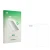 Front side of a product packaging with the brand logo upscreen. Next to it is the corresponding screen protector.