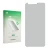 Front side of a product packaging with the brand logo upscreen. Next to it is the corresponding screen protector.
