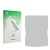 Front side of a product packaging with the brand logo upscreen. Next to it is the corresponding screen protector.