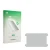 Front side of a product packaging with the brand logo upscreen. Next to it is the corresponding screen protector.