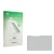 Front side of a product packaging with the brand logo upscreen. Next to it is the corresponding screen protector.