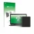 Front side of a product packaging with the brand logo upscreen. Next to it is the device Dell Latitude 13 7350 shown with the 
