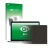 Front side of a product packaging with the brand logo upscreen. Next to it is the device Apple MacBook Pro 13" 2017 shown with
