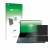 Front side of a product packaging with the brand logo upscreen. Next to it is the device ASUS ZenBook Duo UX481FL shown with t