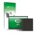 Front side of a product packaging with the brand logo upscreen. Next to it is the device Apple MacBook Pro 16" 2019 shown with