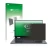 Front side of a product packaging with the brand logo upscreen. Next to it is the device HP Spectre x360 13-aw0000ns shown wit