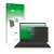 Front side of a product packaging with the brand logo upscreen. Next to it is the device MSI Summit E13 Flip Evo shown with th