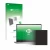Front side of a product packaging with the brand logo upscreen. Next to it is the device Dell Precision 7670 Non-Touch shown w