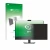 Front side of a product packaging with the brand logo upscreen. Next to it is the device Dell OptiPlex 7420 All-in-One shown w