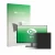 Front side of a product packaging with the brand logo upscreen. Next to it is the device Dell 27 SE2726D shown with the corres