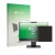 Front side of a product packaging with the brand logo upscreen. Next to it is the device Lenovo ThinkCentre TIO24 Gen 6 shown 