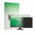 Front side of a product packaging with the brand logo upscreen. Next to it is the device BenQ GW2490E shown with the correspon
