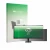 Front side of a product packaging with the brand logo upscreen. Next to it is the device LG UltraWide 34U601B shown with the c