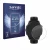 Front side of a product packaging with the brand logo Savvies. Next to it is the device Garmin Forerunner 935 shown with the c