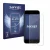Front side of a product packaging with the brand logo Savvies. Next to it is the device Apple iPhone SE 2 2020 shown with the 