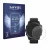Front side of a product packaging with the brand logo Savvies. Next to it is the device Garmin Tactix 7 Pro Ballistics shown w