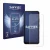 Front side of a product packaging with the brand logo Savvies. Next to it is the device Samsung Galaxy XCover 7 shown with the