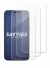 Image of the device Apple iPhone 16 with a wide variety of screen protectors.