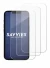 Image of the device Apple iPhone 16e with a wide variety of screen protectors.