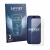 Front side of a product packaging with the brand logo Savvies. Next to it is the device Apple iPhone 18 Pro shown with the cor