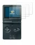 Image of the device Nintendo Gameboy Advance GBA SP with a wide variety of screen protectors.