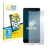 Front side of a product packaging with the brand logo BROTECT. Next to it is the device OnePlus 3T shown with the correspondin